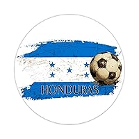 Personalized Honduras Football Sticker Graphic 50 Pieces Patriotic Flag Stickers Pack Sports Ball Durable Sticker Labels Stickers for Kids Laptop Stickers for Girls Teens Car Cup 3inch
