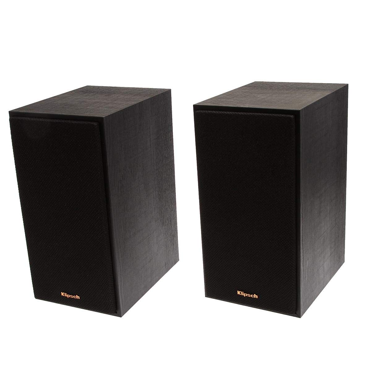 Klipsch Reference R-610F 5.1 Home Theater System, Black with Yamaha RX-V385 5.1 Receiver