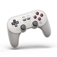 Nargos 8Bitdo Pro 2 Wireless Bluetooth Game Controller for Nintendo Switch, macOS, Android, Steam, PC, Raspberry Pi (G Edition)