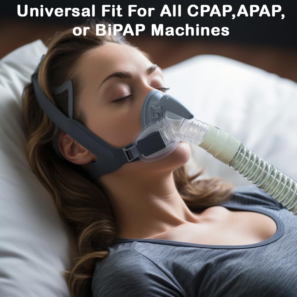 Roscoe Medical Lightweight CPAP Hose, 6 feet - Flexible CPAP Tubing, Compatible With Resmed Airsense, Philips Respironics, Fisher & Paykel, and most CPAP, APAP, BiPAP brands and CPAP supplies