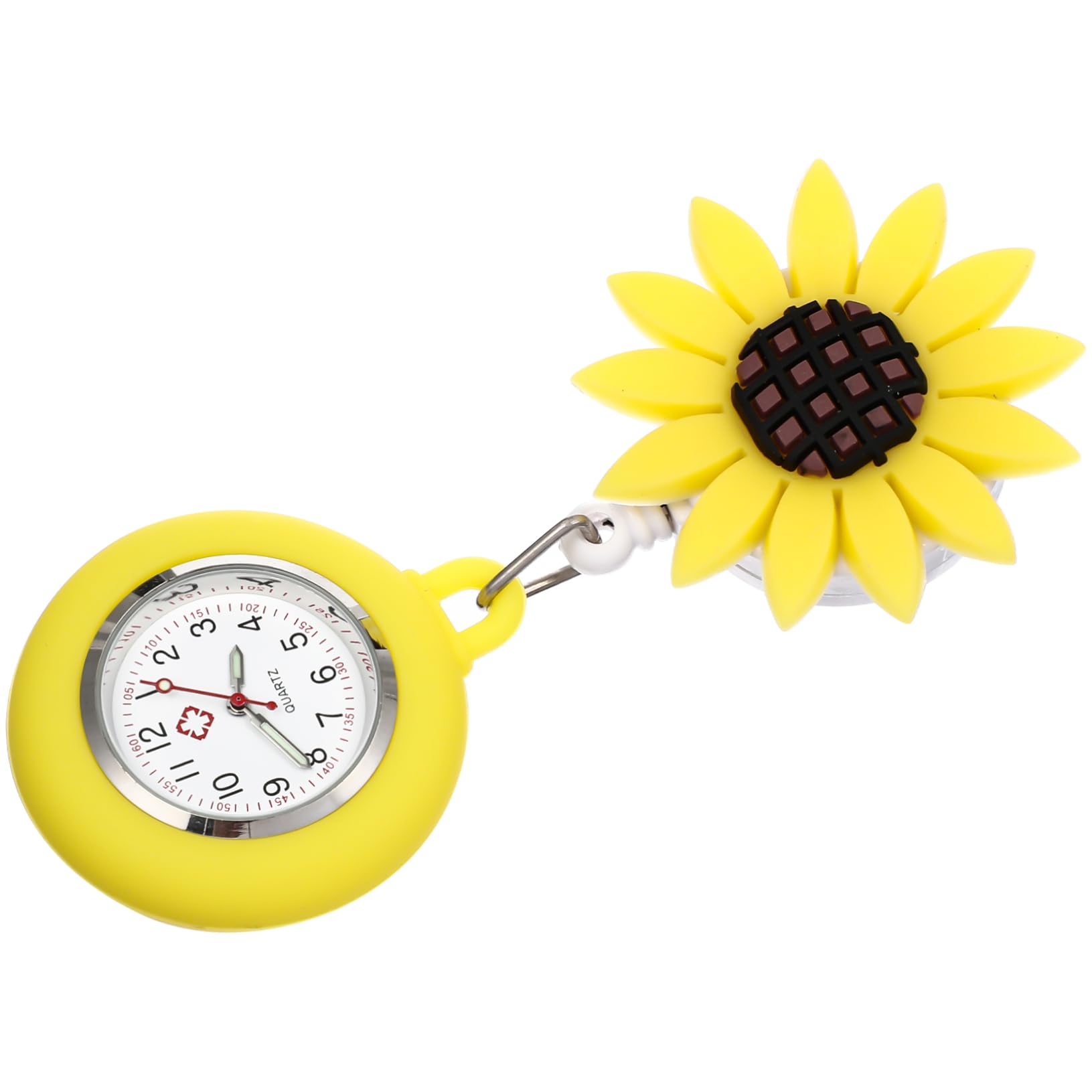 BESTOYARD 2 Pcs Sunflower Form Sunflower Watch Gifts for Men Watches for Women Watch for Nurses Watch with Silicone Cover Miss Buckle Necessity Soft Silicone