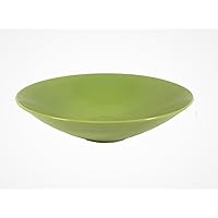 Daito Pottery 20186 20186 Medium Pot, Lime Diameter 6.6 x Height 1.8 inches (16.8 x 4.5 cm), Daito Cereal Bowl