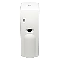 797 Utility Aerosol Dispenser, White, Pre-Programmed to Spray Every 15 Minutes, Covers Space of 6000 cu ft - Automatic air freshener ideal for restrooms, offices, schools, restaurants, hotels