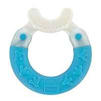 Bite & Brush Teether, Boys 3+ Months, 1-Count, Blue