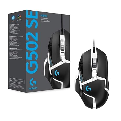 Logitech G502 SE Hero High Performance RGB Gaming Mouse with 11 Programmable Buttons