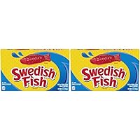 SWEDISH FISH Soft & Chewy Candy, 3.1 oz (Pack of 2)