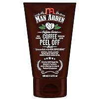 Caffeine Coffee Peel Off Mask with Arabica Coffee Beans - No Parabens, Sulphate, Silcones, 100mL