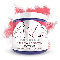 R-ALA Cyclodextrin Complex Powder | Optimized R-Alpha Lipoic Acid | 30 Grams