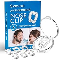 Anti Snoring Devices - Snore Stopper - Snoring Stopper Provide Effective Anti Snoring Solution - Silicone Magnetic Anti Snoring Nose Clip - Comfortable and Effective to Stop Snoring 6 PCS