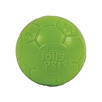 Jolly Pets Mini Jolly Soccer Ball; Floating-Bouncing Dog Toy; 4