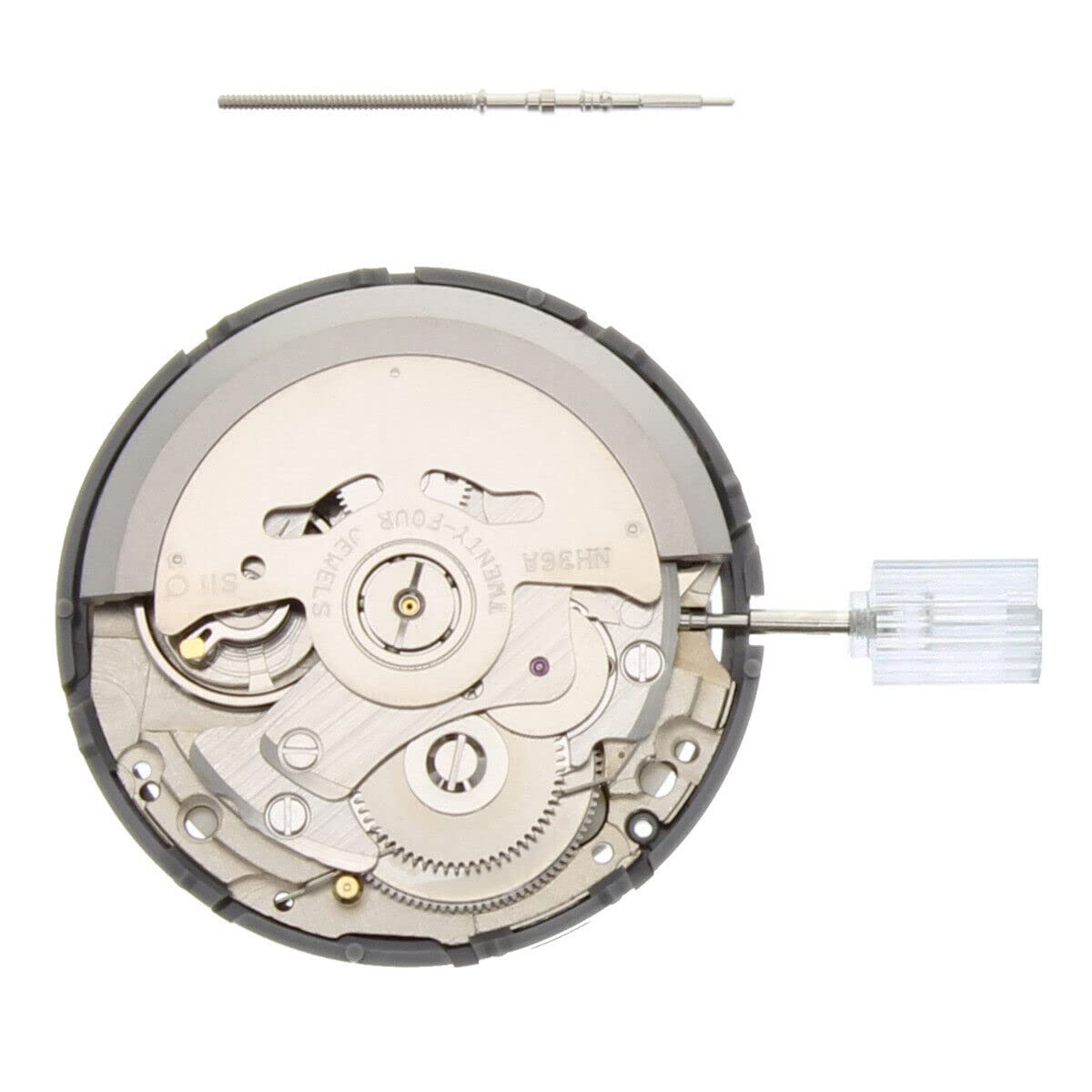 GENUINE COMPATIBLE WITH SEIKO (SII) NH36 NH36A MOVEMENT AUTOMATIC DAY DATE 3 WHITE DATE NEW