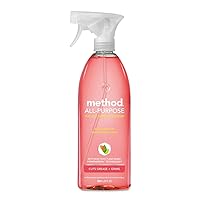 All-Purpose Cleaner Spray, Pink Grapefruit, Plant-Based and Biodegradable Formula Perfect for Most Counters, Tiles, Stone, and More, 28 oz Spray Bottles, (Pack of 8)