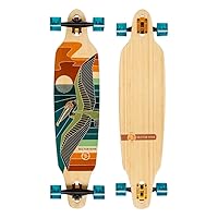 Sector 9 Longboard Complete Drifter Lookout Drop Through Bamboo 9.625