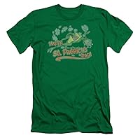 Michigan J. Frog Shirt Happy St. Patricks Day! Slim Fit T-Shirt