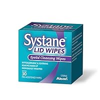 Lid Wipes Eyelid Cleansing Wipes, 30 Count (Pack of 3)