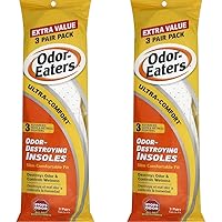 Odor-Eaters Ultra-Comfort Insoles, 2.1 lb (Pack of 2)