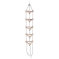 5 Steps Triangle Climbing Rope Ladder - Fully Assembled