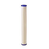 Pentair Pentek ECP20-20 Sediment Water Filter, 20-Inch, Whole House Pleated Cellulose Polyester Replacement Cartridge, 20
