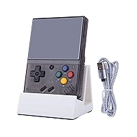 3D Printed Magnetic Charging Dock for Miyoo Mini Plus Handheld Arcade Game Console - White