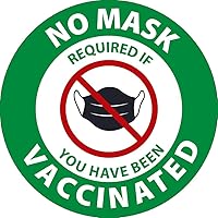 NMC Label, No Mask Required if You Have Been Vaccinated
