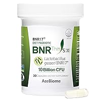 BNRThin S30, Lactobacillus Gasseri BNR17, 10 Billion CFU Guaranteed, 30Capsules