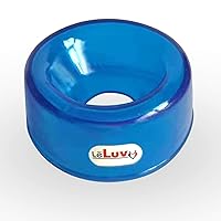 LeLuv Soft Blue Replacement TPR Sleeve for Penis Pump Cylinders - Inside Diameter 1