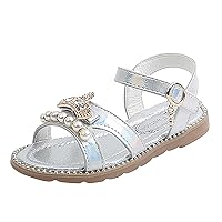 Girl Platform Sandals Girls Sandals Flat Pearl Children Shoes Big Kids Beach Shoes Girls Princess Girls Pool Slides