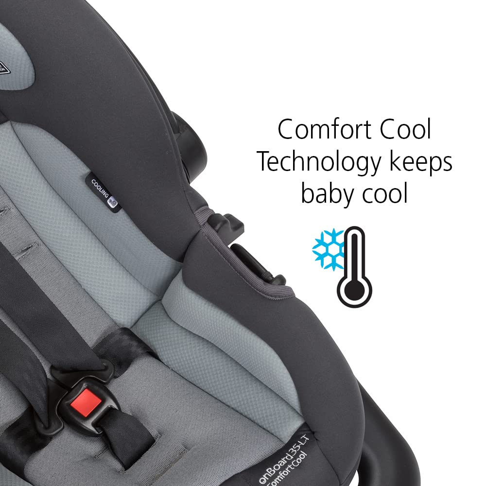 Safety 1st Onboard 35 Lt Comfort Cool Infant Car Seat, Pebble Beach, One Size