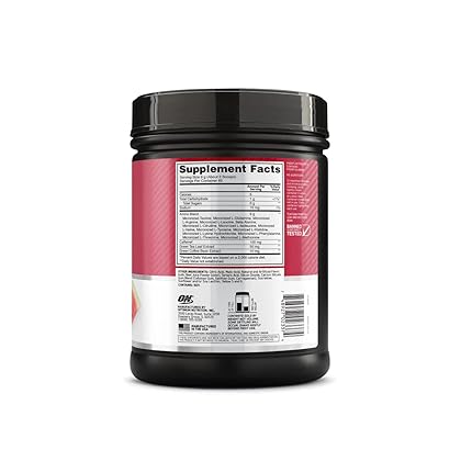 Optimum Nutrition Amino Energy - Pre Workout with Green Tea, BCAA, Amino Acids, Keto Friendly, Green Coffee Extract, Energy Powder - Fruit Fusion, 65 Servings (Packaging May Vary)