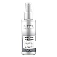 Nexxus Prep and Protect Leave-In Spray Leave-in Conditioner Spray Weightless Style Detangler Moisturizer, Detangler and Heat Protectant 4.1 oz
