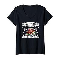 Womens Book book bookworm literature teacher library V-Neck T-Shirt
