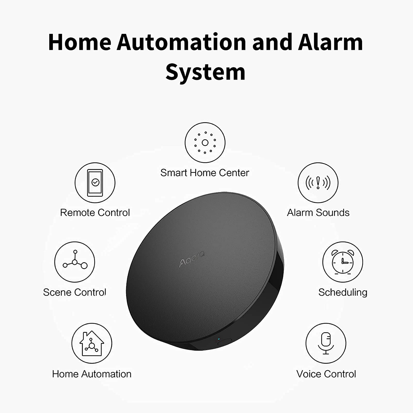 Aqara Smart Hub M2 Plus 3 Aqara Door and Window Sensor, Zigbee Connection, Alarm System, Remote Monitor and Control, Smart Home Automation