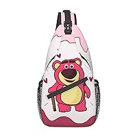 Cartoon Chest Bag, Large Capacity Sling Backpack Hiking Crossbody Bag Unisex