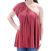 Womens One-Shoulder Pullover Blouse