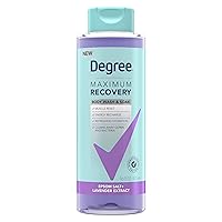 Degree Maximum Recovery Body Wash and Bath Soak Lavender Extract, 16 oz
