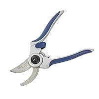 Amazon Basics 7-Inch Steel Bypass Pruning Shears, Blue