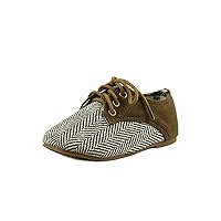 Unisex Baby Boy Denim Classic Oxford Shoes Toddler Size