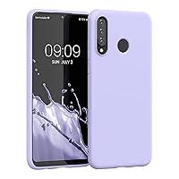 kwmobile Case Compatible with Huawei P30 Lite Case - Soft Slim Protective TPU Silicone Cover - Light Lavender
