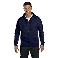 Hanes Mens ComfortBlend EcoSmart Full-Zip Hooded Sweatshirt