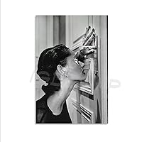 WSLHBAO White Women's Sleepless Nights Large Nude Wall Art Poster by Helmut Newton (7) Canvas Poster Bedroom Decor Office Room Decor Gift Unframe-style 08x12inch(20x30cm)
