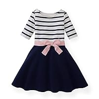 Hope & Henry Girls' Skater Dress