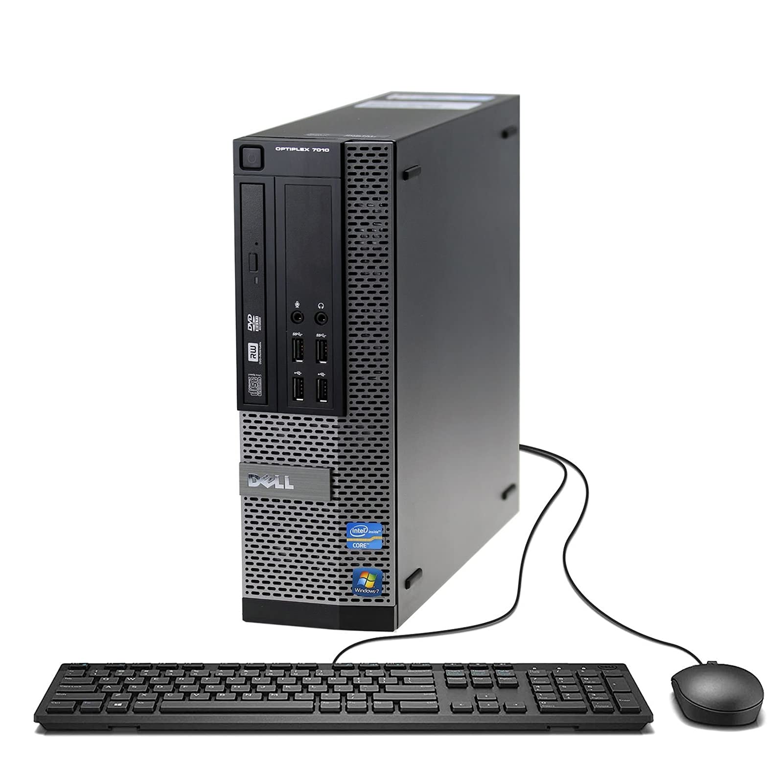 Dell Optiplex 7010 Business Desktop Computer (Intel Quad Core i5-3470 3.2GHz, 16GB RAM, 2TB HDD, USB 3.0, DVDRW, Windows 10 Professional (Renewed)