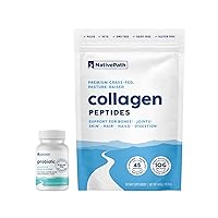 NativePath Probiotic Prime - Collagen 45 Servings, Probiotic 30
