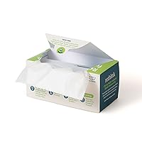 Compostable 4 Gallon Small Biodegradable Bin Liner – Extra Strong, Tear and Leak Resistant Trash Bags, 4 Gallon