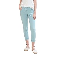 TOM TAILOR Women's Tapered Fit Trousers