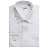 Men’s Regular & Contemporary (Slim) Fit Long Sleeve Solid Dress Shirt - Colors
