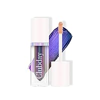Liquid Glitter Eyeshadow, Metallic Glitter Shimmer Eye Looks Waterproof Long Lasting Quick-Drying Sparkling Eye Shadow Makeup Chameleon 06#