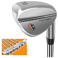 Golf Wedge Set, 50/52/54/56/58/60/70 Degree Golf Sand Wedge, Gap Wdege, Lob Wedge Golf Clubs for Men Women Right Hand, Milled Face for More Spin and Control