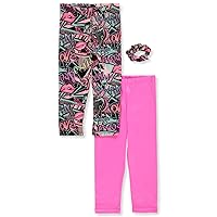 Girls' 3-Piece Leggings Set With Accessory