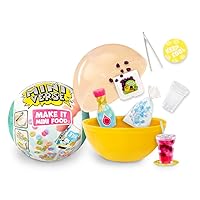 MGA Entertainment Miniverse Make It Mini Food Cafe Series 1 Mini Collectibles, Blind Packaging, DIY, Resin Play, Stocking Stuffer, NOT Edible, Collectors, 8+, Multicolor (587200)